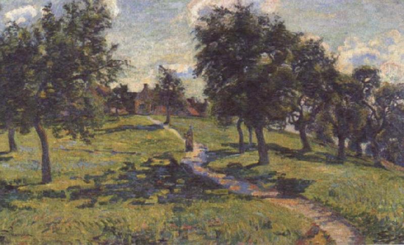 Armand guillaumin Landscape in Normandy Germany oil painting art